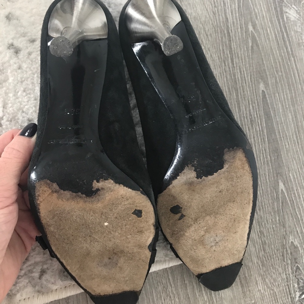 Burberry suede shoes size 38.5 - Picture 4 of 5